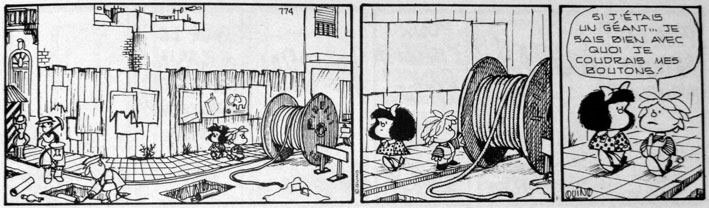  planche n774extraite de de Mafalda - L'intgrale de Quino